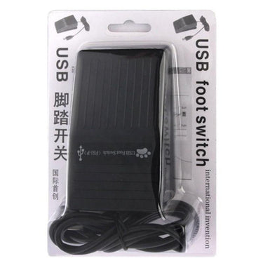 USB Foot Switch Keyboard Pedal for Windows PC and MacOS map to any key, mouse, macro and more. Make your feet productive! from NSE Imports #2.